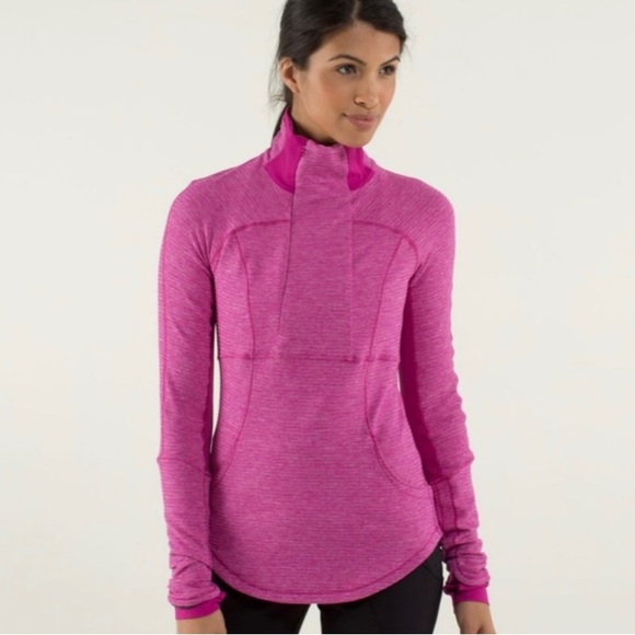 lululemon athletica Sweaters - Lululemon Base Runner 1/2 Zip Size 12
